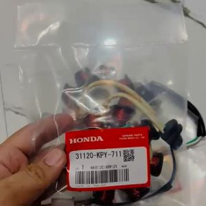 STATOR ASSY COIL HONDA WAVE 125 / XRM 125 THAILAND GENUINE PARTS 31120KPY711