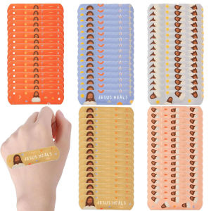 20pcs Cartoon Jesus Band Aid Sticking Plaster for Wound Dressing Patch Children Kids Woundplast Adhesive Bandages