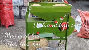 Máy quạt thóc - rê lúa lép chạy điện 220v
