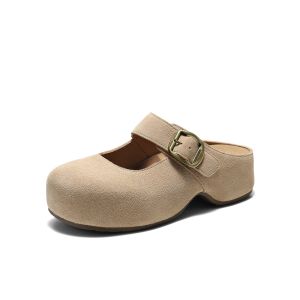 Belle | Height Increasing Fisherman Style Thick Sole Clogs