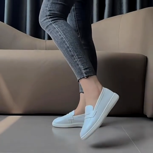 Female nurses soft soled white non slip flat bottom single white medical shoes size 35-40