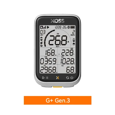 XOSS G3/G3+ GPS Bike Computer G/G+ Gen.3 Power Meter Cadence Speed Bicycle Odometer G3 Plus Waterproof Lights Connection Cycling