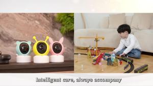 Danmini 1080P Baby Monitor Mobile Tuya App Remote Control Two-way Intercom Babyphone 3MP Camera Sound Detection Smart Babysitter