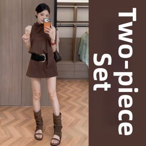 NIUVIES | Sleeveless Vest Dress Summer 2026 New Korean Style