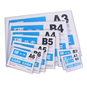 Plastic PVC Transparent Label Cards Slot Warehouse Material Price Display Board Business Supplies Teaching Demonstration