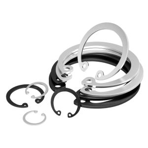 GUWANJI | Elastic Retaining Ring 304 Stainless Steel C Type B Type Internal Clip GB Standard