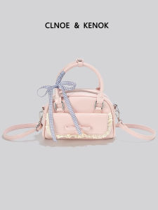 Bowling Bag Shape High-end Womens Boston Crossbody Bag