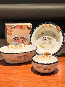 Bát Nồi Gốm Sứ Hoạt Hình Tenchi Muyo High Aesthetic Value Bát Ăn Trưa Bát Ăn Tối Bát Đựng Súp Quà Tặng Sinh Nhật Trang Trí Nhà