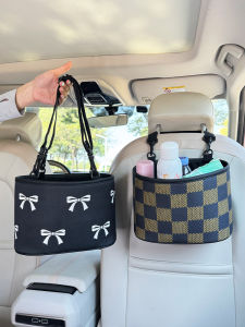 Car Seat Back Storage Bag Multi-Functional Vehicle Storage Box Interior Decoration Accessories Comprehensive Hanging Pouch