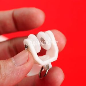 ลูกล้อผ้าม่านรางดัดมือ ลูกล้อรางดัดโค้ง 1ห่อมี 5ตัว ผู้ใช้สำหรับรางดัดมือ