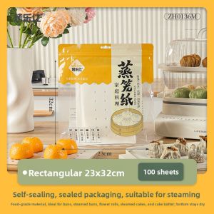 KAULUS | Food Grade Disposable Long Rectangular Steamer Paper