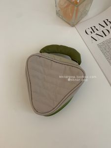 Large Capacity Portable Travel Makeup Bag Tealatte Handheld Storage Organizer Simple Design High Aesthetic Value Square Shape