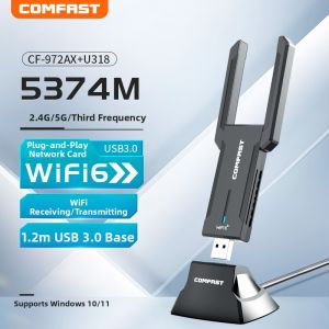 Comfast | Gaming WiFi6 Network Adapter WiFi Receiver External 1000Mbps