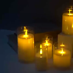 Led Flameless Candle,Durable Electric Candle Perfect for Holiday Party Ornaments