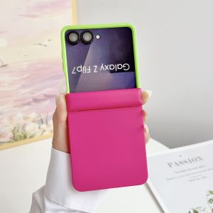 For Magsafe Magnetic Wireless Charging Phone Case for Samsung Galaxy Z Flip 7 6 5 Flip7FE ZFlip6 ZFlip5 Hinge Protective Cover