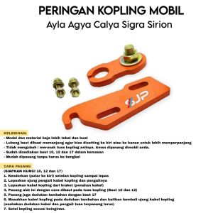 Peringan Kopling Mobil AYLA AGYA CALYA SIGRA SIRION pengenteng kopling