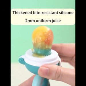 BESTMOMMY Baby Fruit Pacifier Silicone Holder - Infant Pacifier with Kids Feeder Food - Newborn Feeding - Onhand and Ready to Ship