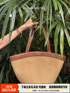 Abbott Vintage Large Dumpling Bag Original Woven Cowhide Commuter Single Shoulder Womens Bag New Arrival Soft Fabric Lining