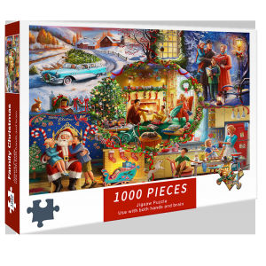 High Difficulty Cute Healing 1000 Pieces Puzzle