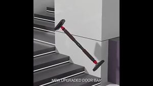 Top Grade Heavy Duty Pull Up Door Way Gym Chin Up Bar Doorway Exercise Fitness Workout Hammock Pull Rings For Kids M308