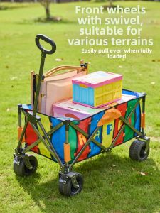 Outdoor Camping Trolley Stroller