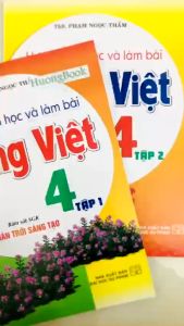 Sách - Combo Hướng Dẫn Học Và Làm Bài Tiếng Việt 4 - Tập 1 + 2 (Bám Sát SGK Chân Trời Sáng Tạo)- HA