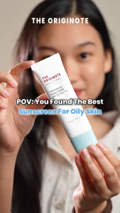 The Originote SPF50 PA++++ Ceramella Sunscreen 50g | Hybrid Sunscreen 3D Ceramide Vitamin C No White Cast Lightweight