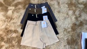 QUẦN SHORT CẠP CAO ĐAI CÓ CÚC BẤM-MAS-mã 069