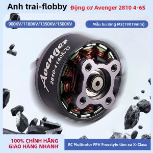 Động Cơ Brotherhobby Avenger 2810 Dành Cho Máy Bay Đa Rôto RC FPV Freestyle - 900KV 1180KV 1350KV 1500KV 4-6S Tầm Xa X-Class