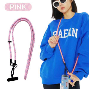 Orna สายคล้องโทรศัพท์มือถือ/สายคล้องคอ ถอดออกได้ ปรับได้ ความยาว 120cm เชือกหนา phone lanyard