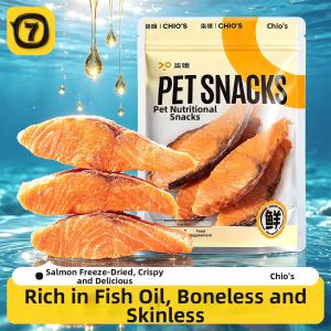 7o | Nutritional Freeze-Dried Salmon Snacks For Glowing Fur & Teeth Cleaning