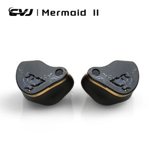 CVJ X R2E3 Mermaid 2 Earphone High Performance Dynamic Driver IEMs Interchangeable Cable in-Ear Headphone 0.78mm 2pin Detachable