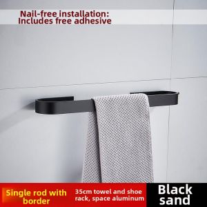 Wall-Mounted Modern Simple Towel Bar No-Drilling Required