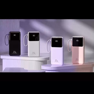 3C Power Bank PD 20W CCC Certified Power Bank Super Fast Charging Power Bank 20000mAh Powerbank 4 in 1 Cable