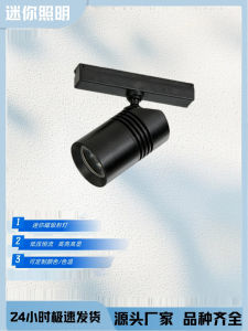 Mini Magnetic Track Lighting Low Voltage 12V LED Spotlight Museum Exhibition Case Lighting Jewelry Counter Display Illumination