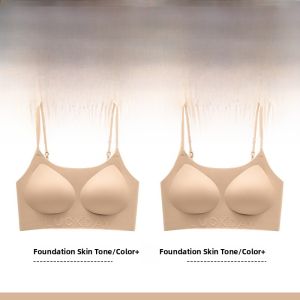 Miiow | Wireless Seamless Anti-Sagging Bra Womens Underwear Gathered Large Size Invisible Beautiful Back Push Up Bra Nylon Material