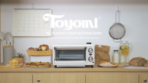 TOYOMI 12L Classic Toast & Steam Oven TO 1230ST