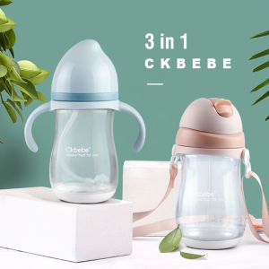 Bình Tập Uống Chống Sặc Có Tay Cầm Bình Tập Uống Ckbebe Nhựa Tritan 240ml
