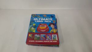 Disney Pixar Carry Pack with 5 Amazing Books & Stickers For Kids featuring Woody Sulley Nemo