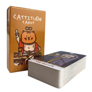 Cattitude Tarot Cards Plastificadas