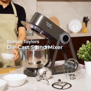 Russell Taylors Professional Die-Cast Stand Mixer 5L S4