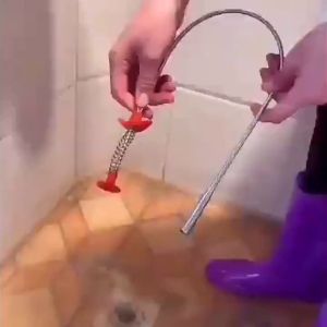 【Sleek】 PurePlunge Kitchen Sewer Dredger Through Clogging Cleaning Handy Tool Bathroom Toilet Dredging Claw