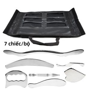 Dụng Cụ Cạo Cơ Bằng Thép Không Gỉ Dùng Trong Vật Lý Trị Liệu Massage GuaSha Liệu Pháp Cạo Cơ IASTM