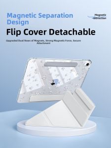 YOUSIDUN | Magnetic Detachable Clear Case for iPad