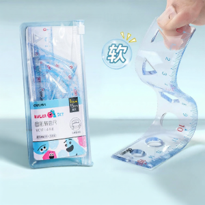 deli | Student Set Square Rulers Multiple Functions cm