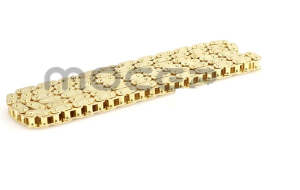 58/88/108/128/136/140 T8F Motorcycle Chain Golden Chain with Spare Master Link for 47cc 49cc Mini Dirt Bike Quad ATV Pocket Bike