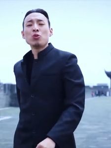 TAILOR Mens Coat Youth Slim Chinese Stand Collar Chinese Style Groom Casual Tang Clothes Business Jacket