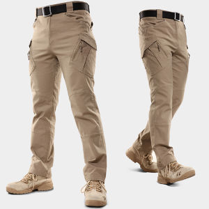 กางเกงขายาวทรงสลิมฟิตผ้าฝ้ายแท้ยืดหยุ่นสำหรับใส่ไปทำงานกลางแจ้ง กางเกงขายาวทรงทหาร 511 กางเกงขายาวทรงลำลองสำหรับใส่ไปทำงานในฤดูร้อน