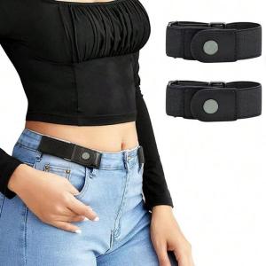 XIYUYANGGUANG | Side Lazy Stylish Elastic Military Invisible Belt