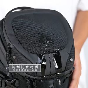 OZUKO Large Capacity Men Chest Bag Multifunctional Outdoor Sports Waterproof Sling Crossbody Beg Silang Lelaki Besar